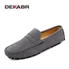 DEKABR 2025 New Couple Casual Shoes Slip-on Handmade Comfortable Breathable High Quality Pu Leather Loafers Fashion Size 35-48 1
