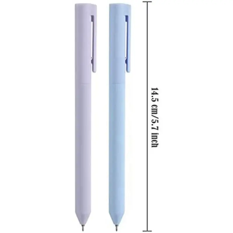 A46M 컬러 젤 펜 파스텔 잉크 색상 빠른 건조 잉크 펜 중성 펜 파인 팁 0.5Mm 사무용품 쓰기 저널