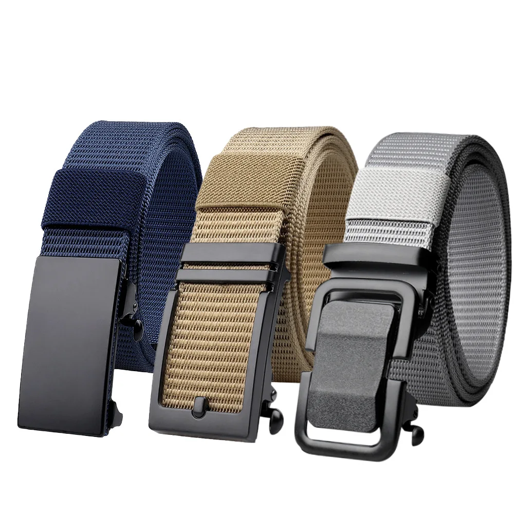 Mens Nylon Webbing Belts Canvas Casual Fabric Tactical Belt High Quality Accessories Military Jeans Army Waist Strap |