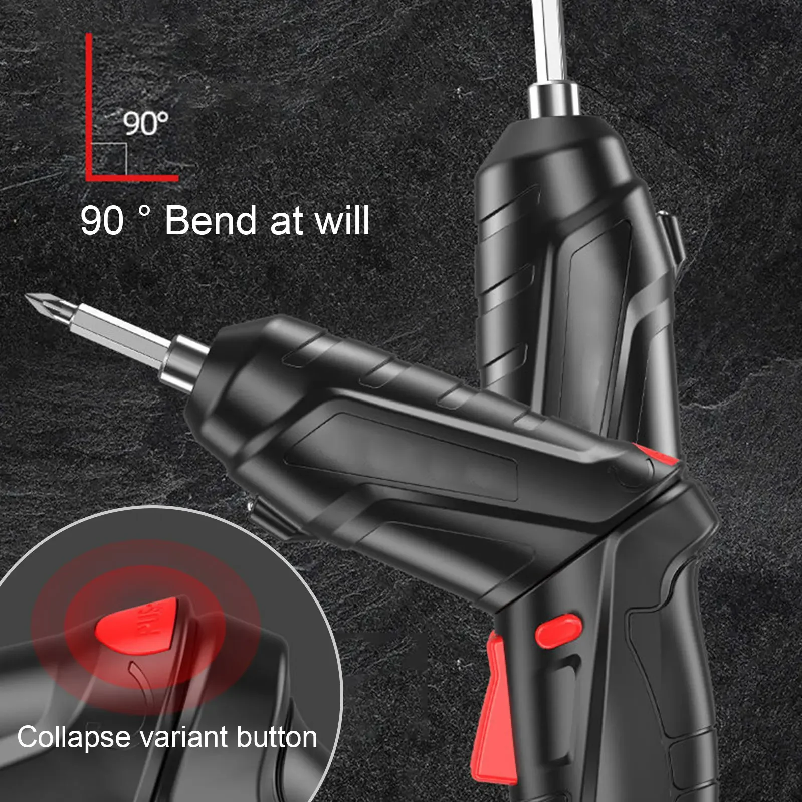 Electric Drill Multifunctional Rechargeable Screwdriver Set Mini Household Lithium Battery Tool