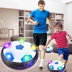 Bola de futebol interior brinquedo de futebol led luz piscando bola brinquedos de energia do ar pairar colorido bola de música presentes do jogo dos esportes do miúdo
