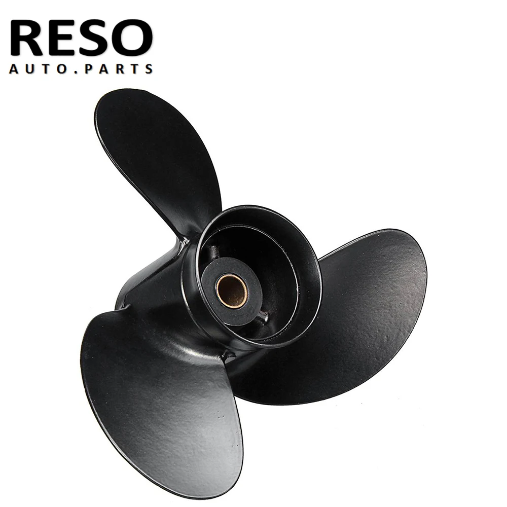 

RESO Outboard Propeller Boat For Tohatsu Nissan-Mercury 8HP-9.8HP Tohatsu Nissan Boat Propeller 3B2W64517-1 8.5X9