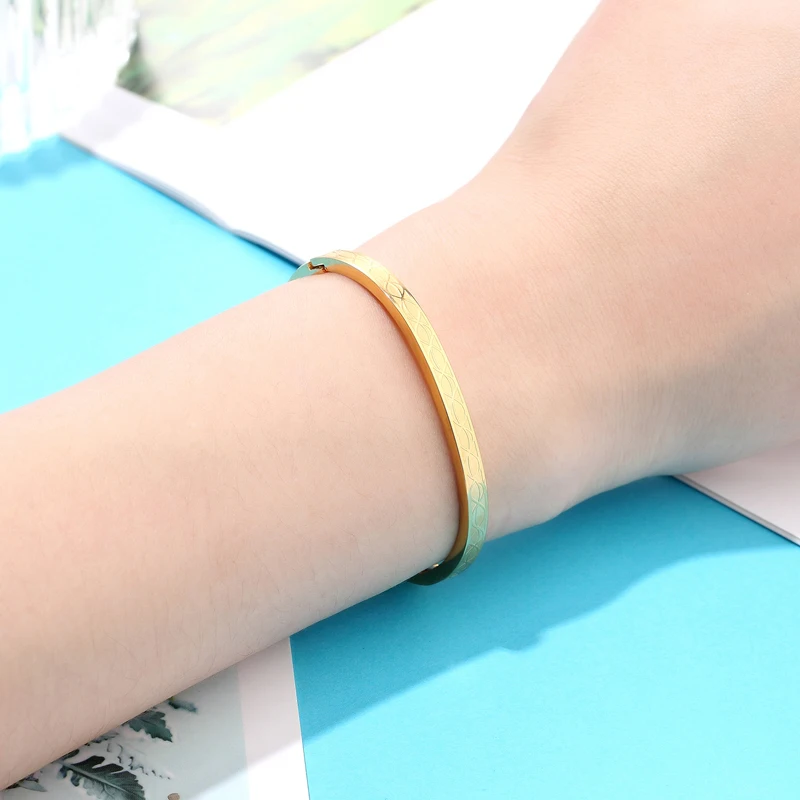 Stainless Steel Bracelet 5cm 5.8cm Woman And Kids Jewelry Family Gift