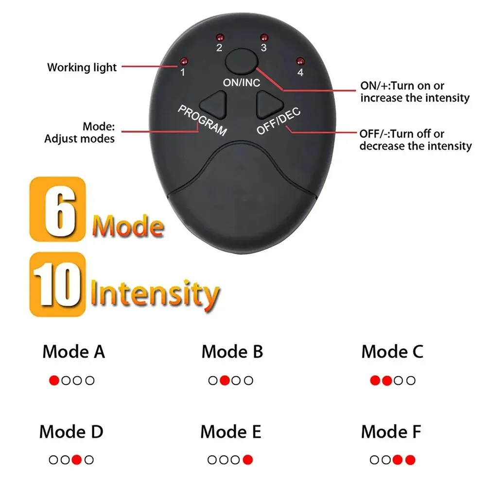 EMS Wireless Buttocks Hip Trainer Muscle Stimulator Abdominal ABS Stimulator Fitness Body Slimming Massager Men Women