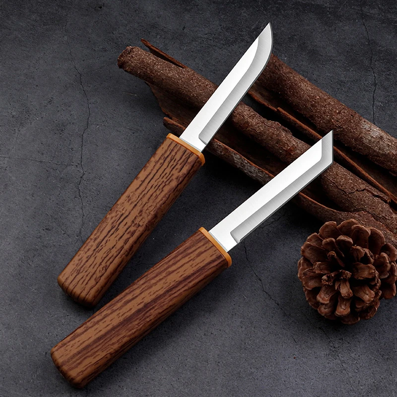 Stainless Steel High-grade Double Knife Portable Fruit Dragon And Phoenix Double Knife 4