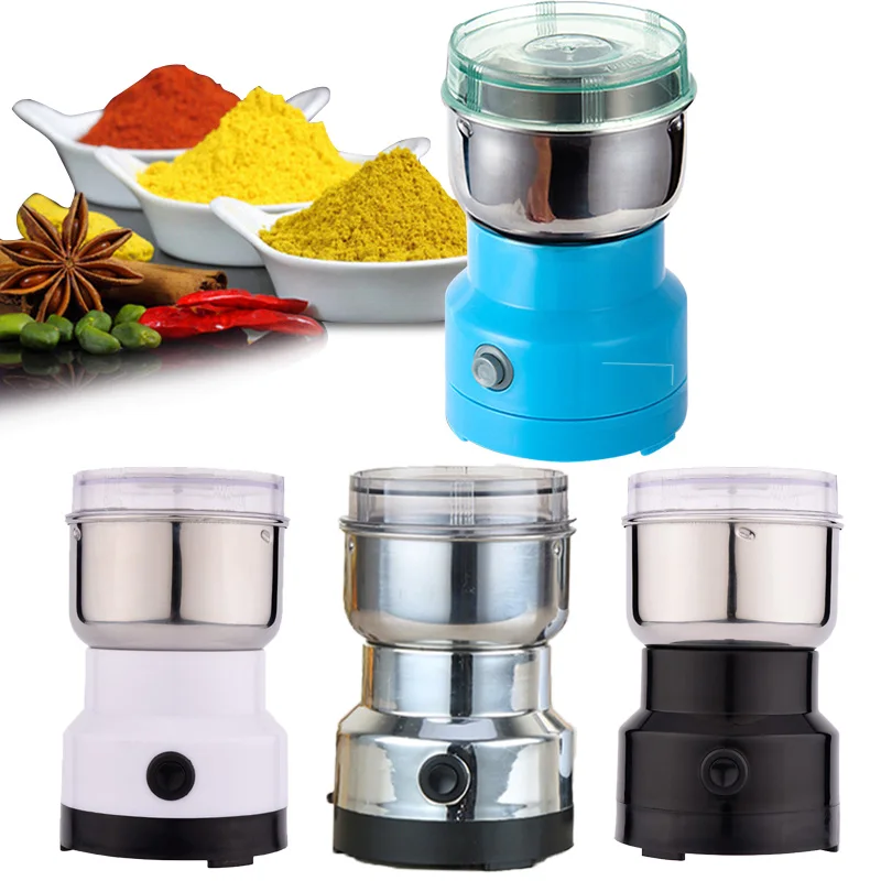 

Stainless Steel Electric Seasoning Spice Coffee Grinder Multifunction Food Processors Smash Machine coffee grinder machine