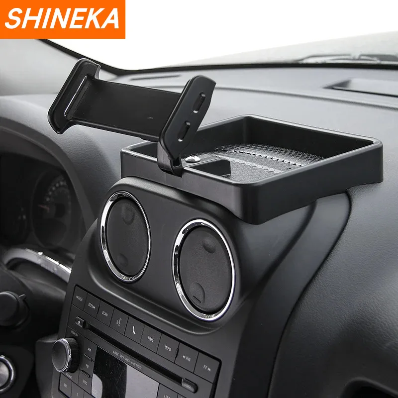 SHINEKA ABS Car Interior IPad Stand/Mobile Phone Holder Stickers