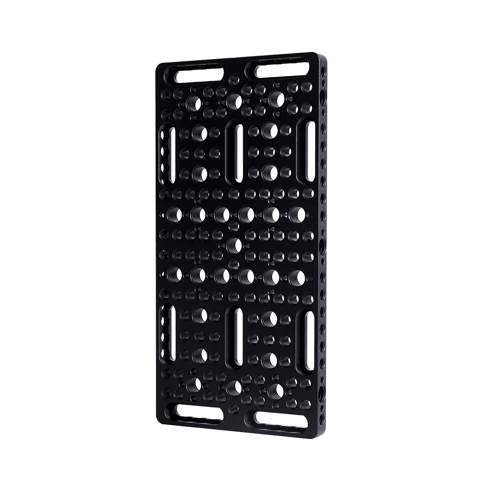 Camera Tripod Plate Camera Mount Plate Camera Base Plate Used for installing cheese board camera cage on guide rail block 1/4 inch 3/8 inch porous connection quick installation board