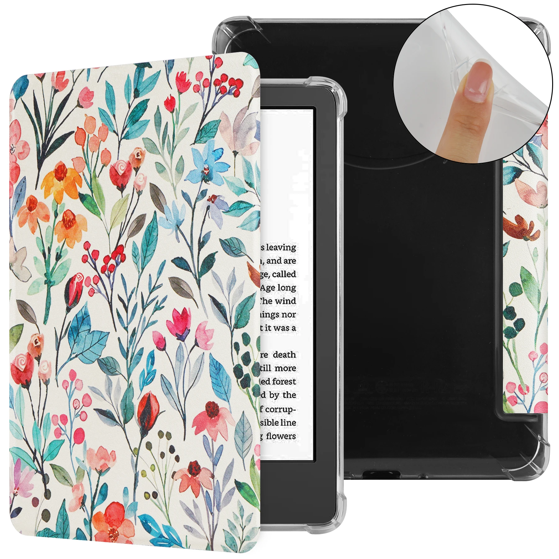 Transparent Soft TPU Cover for Kindle Paperwhite Signature Edition (2024)