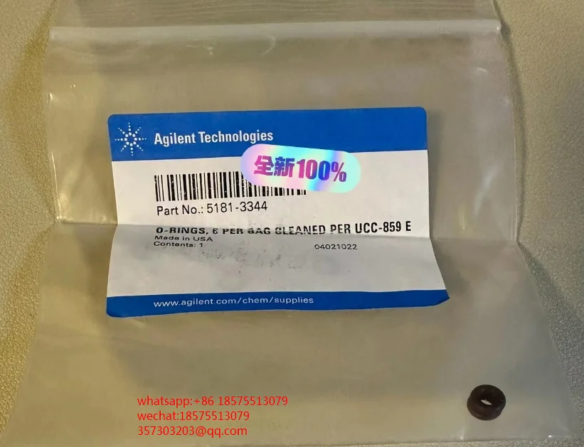 

For AGILENT 5181-3344 RFT-2500 O-RINGS, E PER GAG CLEANED PER UCC-859 E RFT2500 Tool, Ferrule,.25-.32mm 1 PIECE