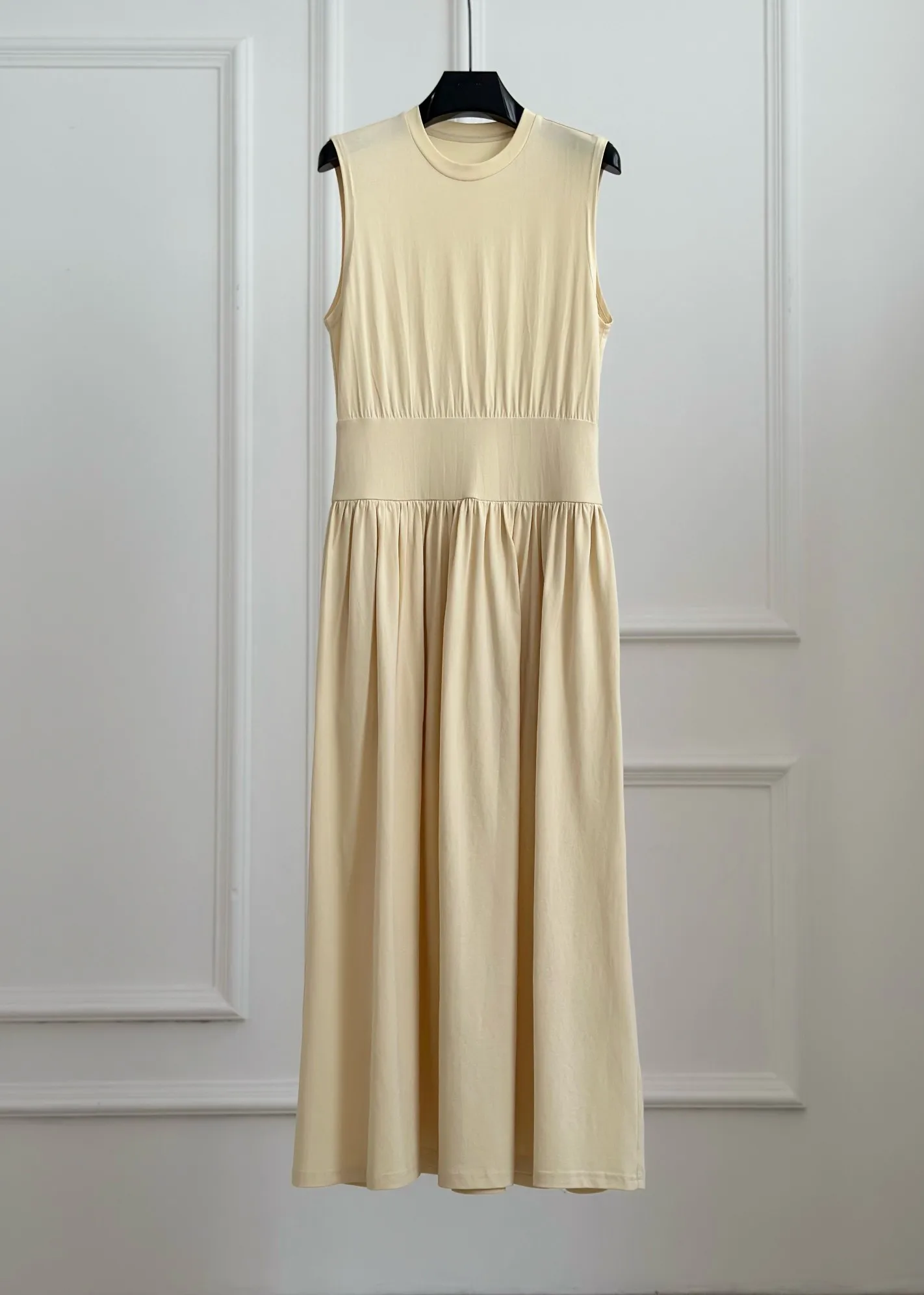 

Round neck sleeveless dress casual fashion 2023 summer new hot 0308