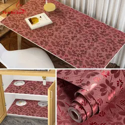 Kitchen Oil-proof Stickers Self-adhesive Wallpaper Multicolor DIY Flash Desktop Cabinet Renovation Film Living Room Wall  Decals
