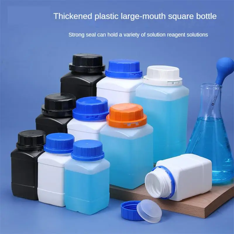 Empty Seal Bottles Refillable Recyclable 250/500/1000ml Hdpe Cuisine Empty Hdpe Bottle With Lid Tamper-proof Durable Leak-proof
