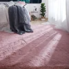 Modern Home Decor Artificial Rabbit Carpet Living Room Soft Fluffy Plush Rugs Children Bedroom Mat Non-slip Faux Fur Carpet Gray 3