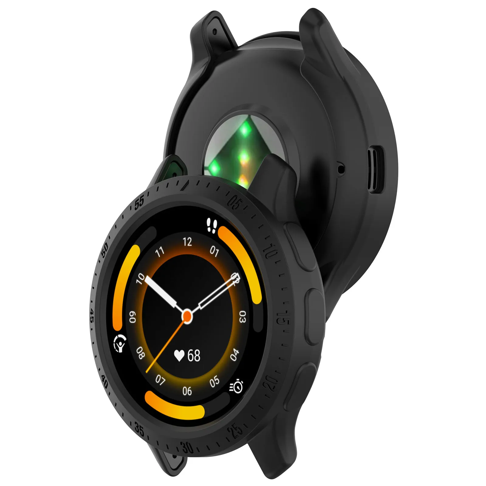 Watch Case Watch Protective Case Watch Cover Watch Protective Cover TPU Protective Case Bumper Protective Case TPU Case for Garmin Venu 3 Venu 3S Soft Silicone Case for Garmin Venu3 Watches Accessories