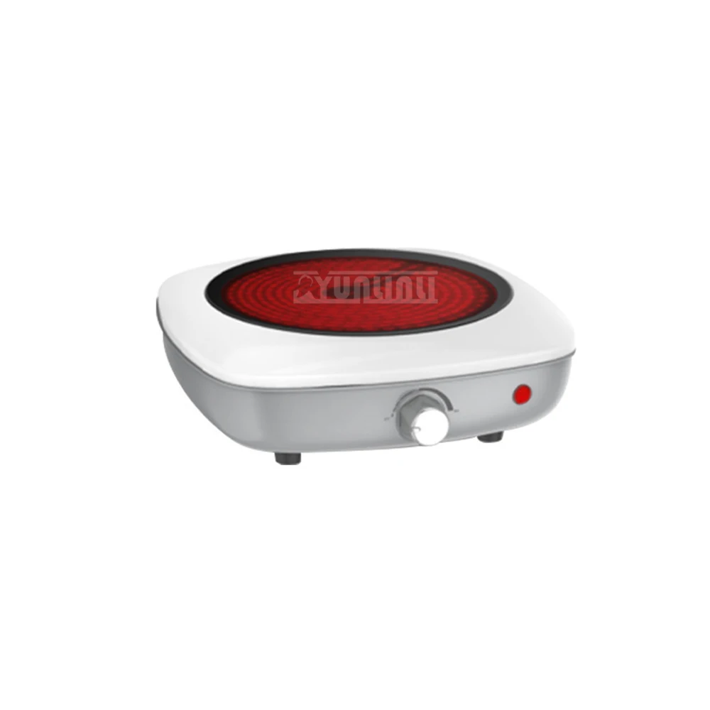 Household 1300W Powerful Induction Cooker Round Electric Hot Plate For Cooking Mini Electric Ceramic Heater 6