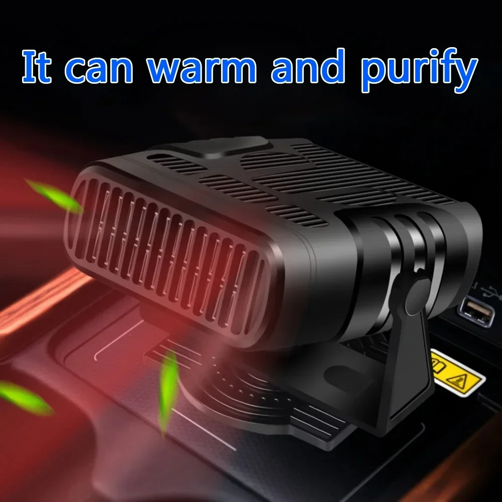Xiaomi Car Heater 12V/24V Heater Portable Defogger Defroster Heating Fan 200W Dr
