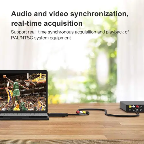 USB Video Capture Card Easy Cap VHS VCR Mini DV Hi8 DVD to Digital Converter RCA/S-video to USB 2.0 Audio Video Record Capture - Image 4