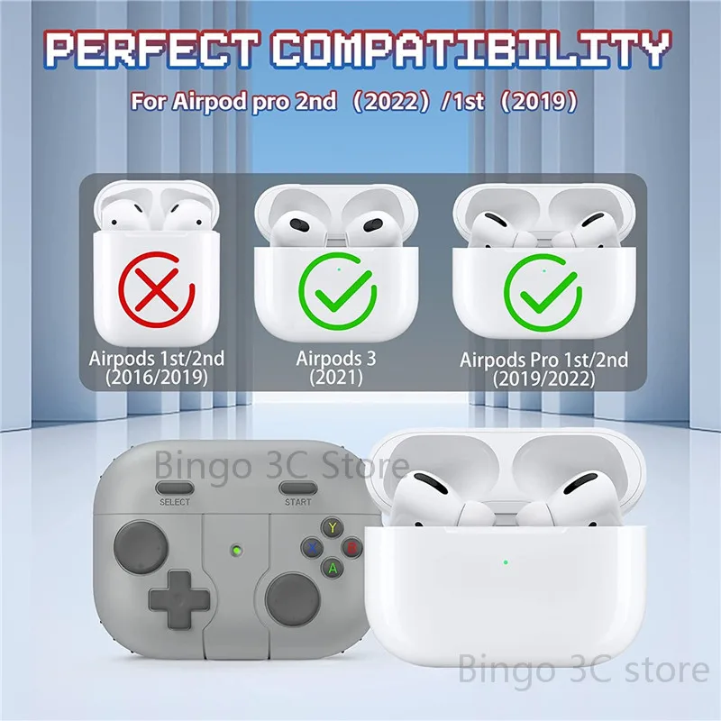 Funda para Airpods Pro Game boy de silicona - Carcasa auriculares Apple