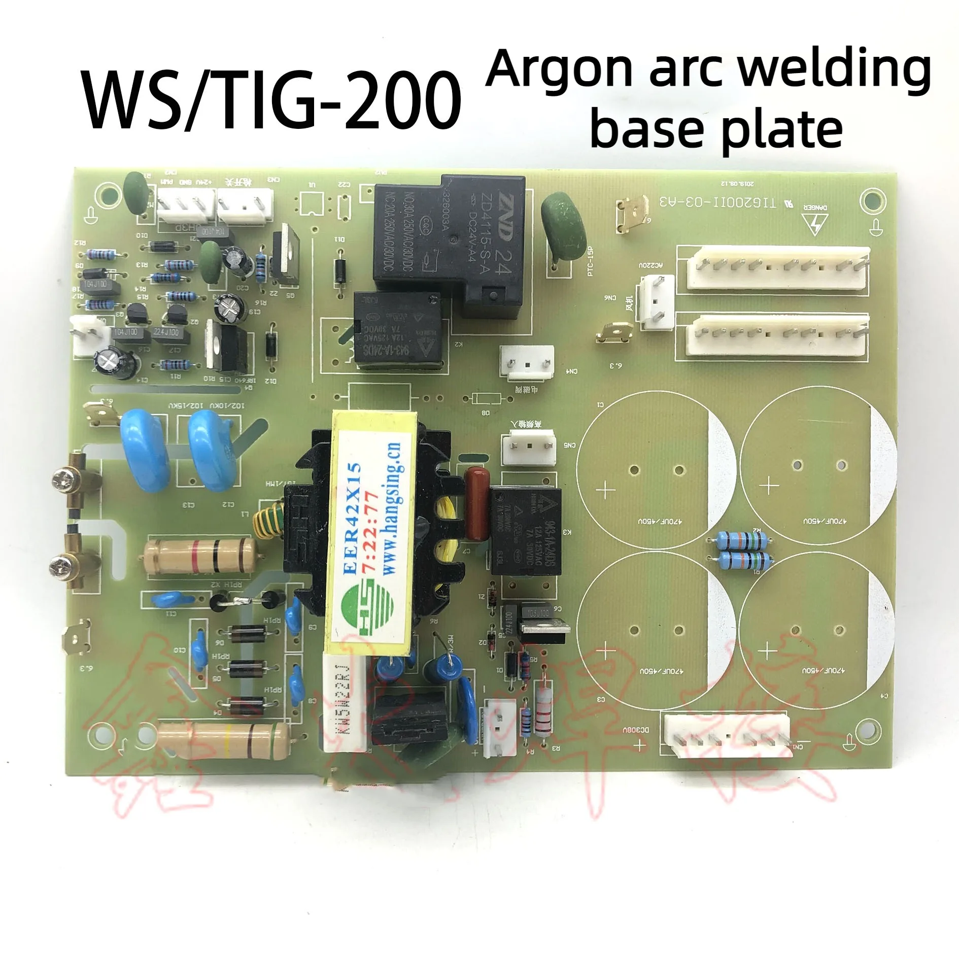 

Плата питания аппарата аргоновой дуговой сварки WS-200 TIG-200, нижняя пластина, плата зажигания дуговой сварки без конденсатора