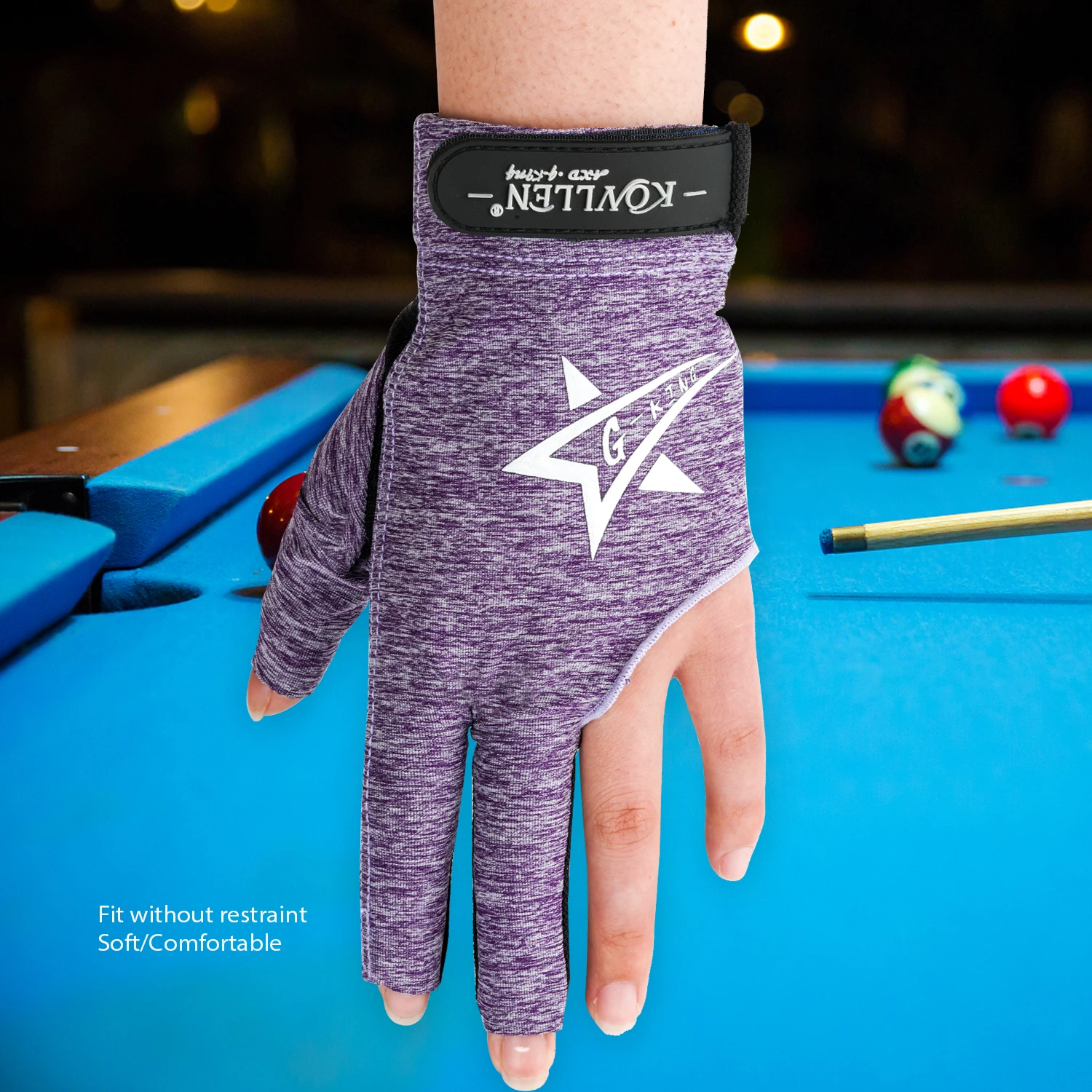 Gants de Billard Sans Doigts, Accessoires de Snooker, Isot3 - AliExpress