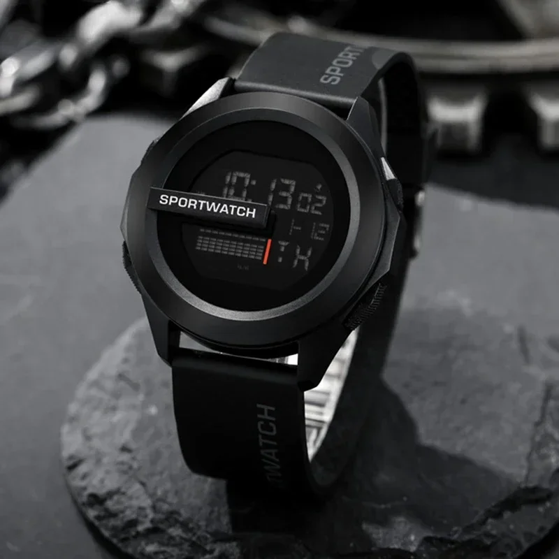 

Sport Watch for Men Digital Wristwatch Stopwatch Luminous Date Week Waterproof Men Military Clock Electronic Watch Reloj Hombre