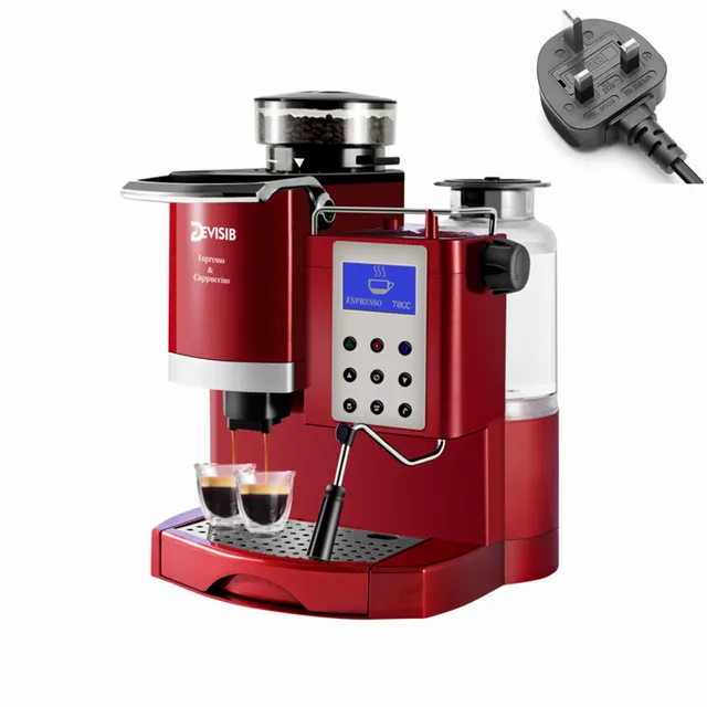 Red 220V UK Plug