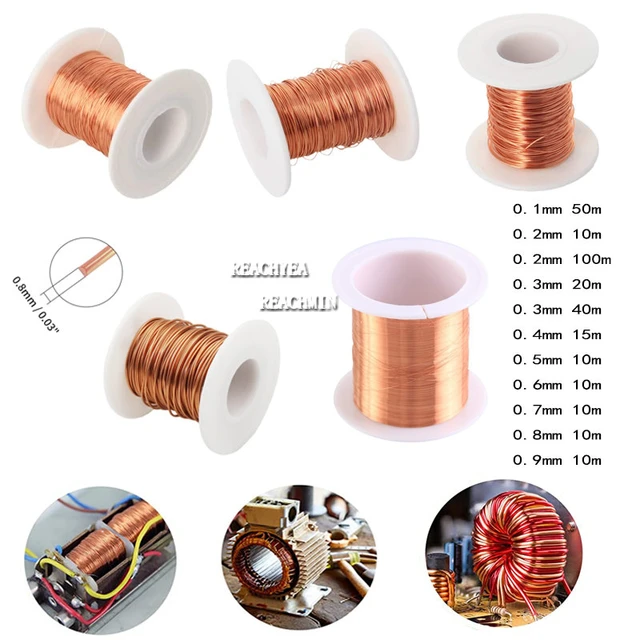 Rolled Copper Wire Supply Jewelry Making St Cord 10m - 0.5MM 