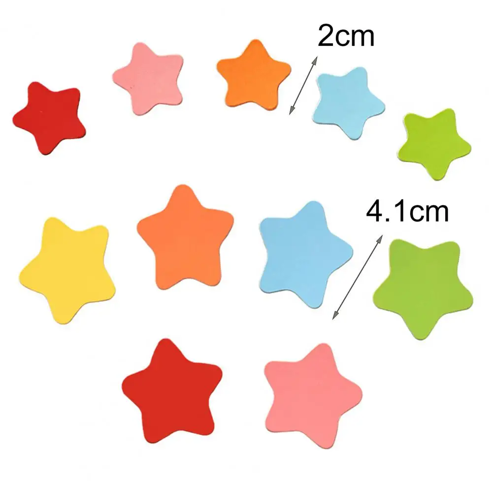 20Pcs/Set Compact Reusable Multifunctional Scratch Resistant Stars Blackboard Magnet Magnetic Sticker Classroom magnetic sticker magnetic fridge stickers