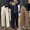 2025 Spring Pregnant Woman Harem Trousers Loose Casual Maternity Midi Pants Short Lady Wide Legs Pants 1