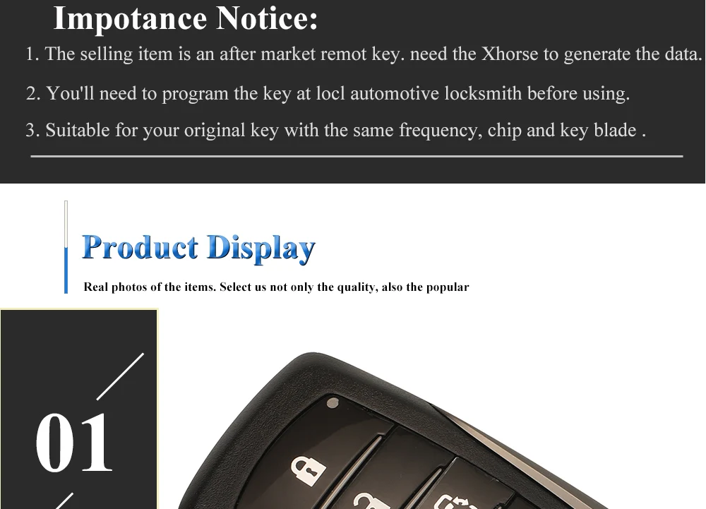 Keyforkess Xhorse XM38 Smart Key XSTO20EN FEN T.T 5 pulsante per Toyota 4D 8A 4A TOY-T telecomando universale Smart keyless Card - Sfb834a04e126430894da0027a1def4c3J