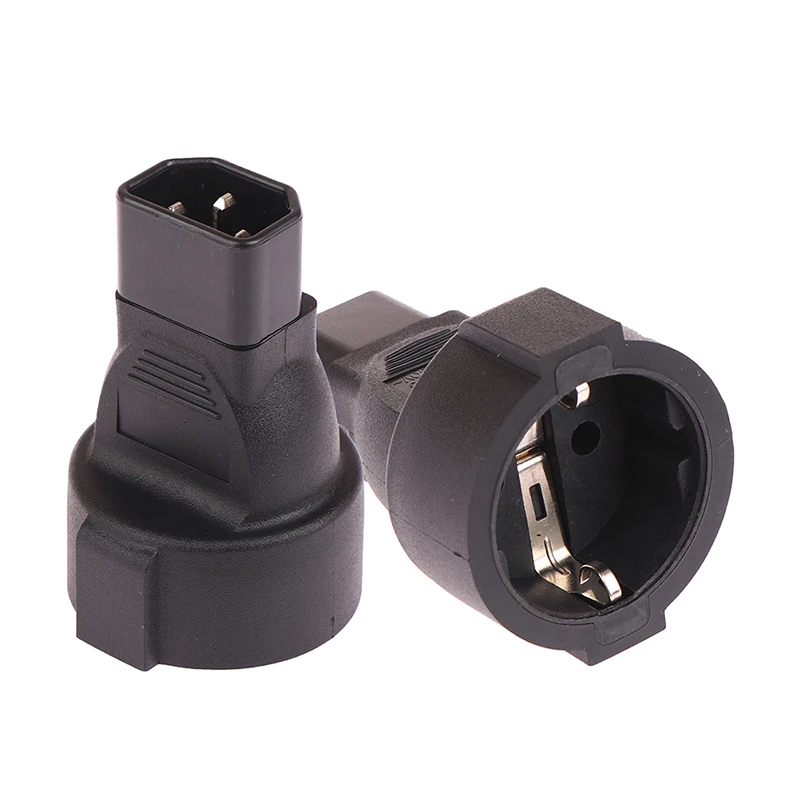 IEC320 C14 TO EU Power Plug Adapter IEC 320 C14 to EU AC Plug Power