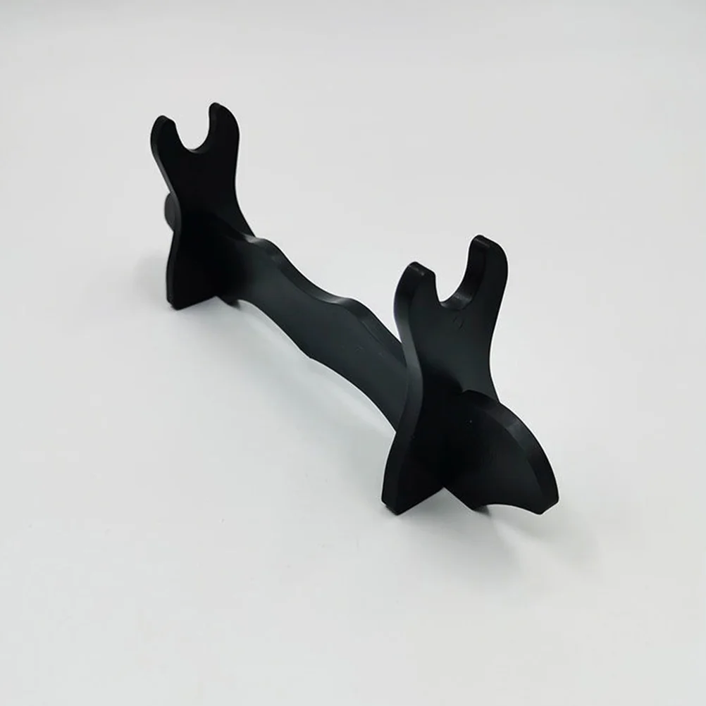 

4 Pcs Figure Display Stand Case Decorative Rack Flute Lightsaber Holder Japanese Swords Storage Plastic