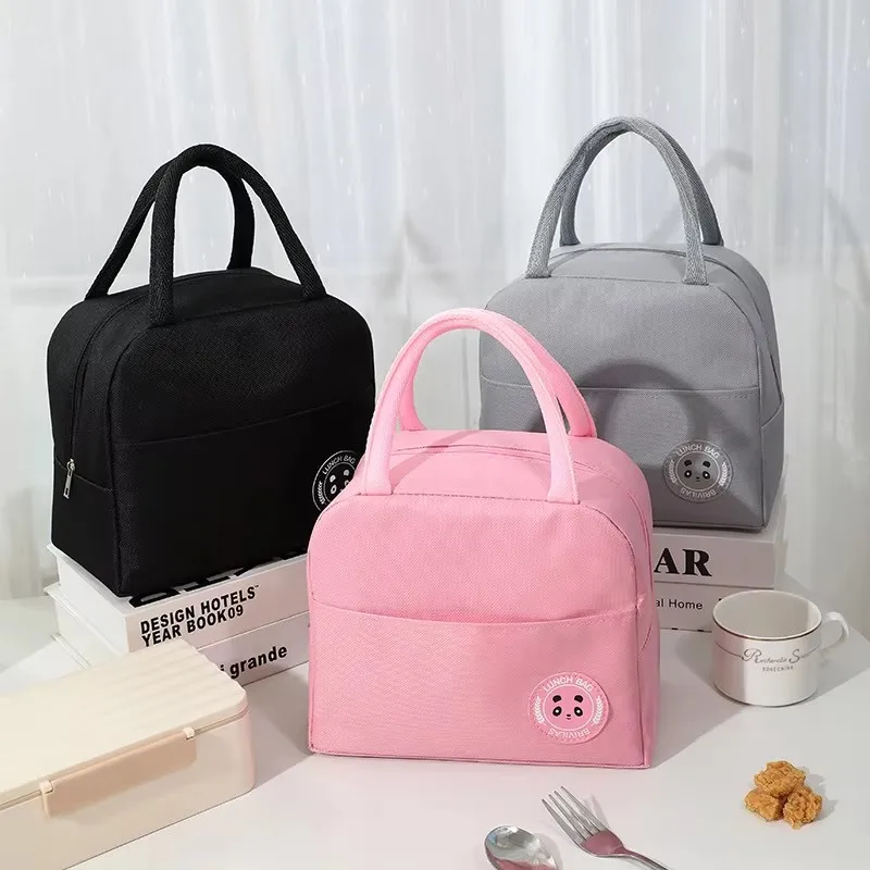 Children's Lunch Bag Insulation Handbag Bento Insulation Bag Thickened Portable Insulation Bag Anti-Dirty Student Bento Bags
