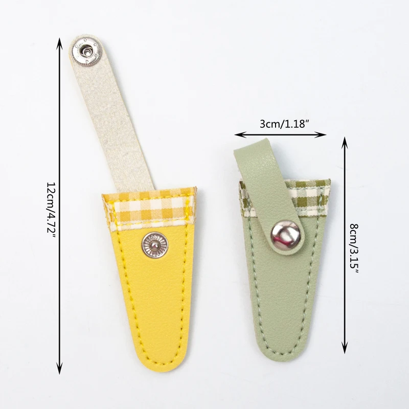 Scissors Protective Cover Colorful Lattice For Embroidery Scissors