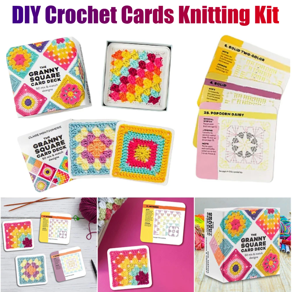 DIY Knitting Pattern Cards 1