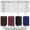 Luggage Cover Non-woven Fabric Suitcase Protector Baggage Dust Case Cover Suitable for 20-30 Inch Suitcase Case Accessories 2