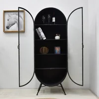 Living Room House Wine Bar Cabinet Display Modern Simple Stylish Wine Cabinet High Quality Bar Alcool Meuble Bar Furniture 5