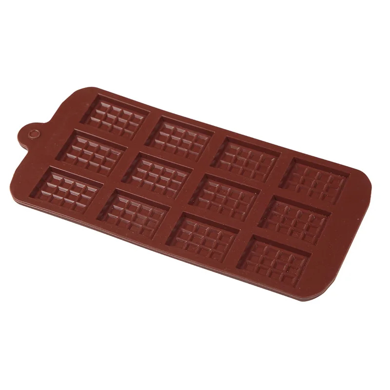 12 Cell Cavity Mini Chocolate Bar Candy Professional Silicone Mould Decor  Cake - AliExpress