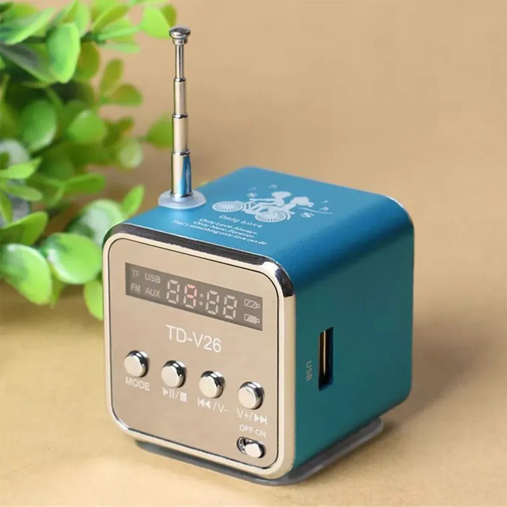 

Outdoor Mini Radio Receiver Emergency Digital Display Handheld Speaker