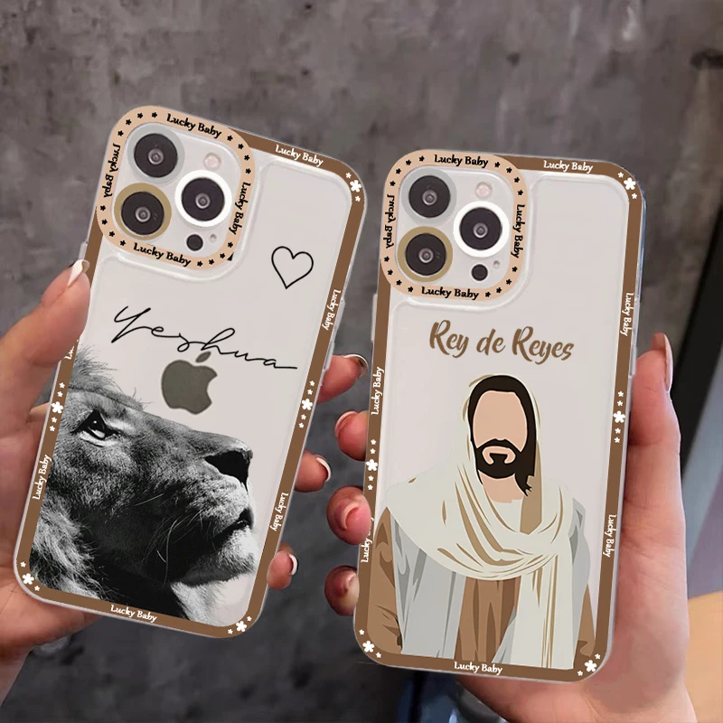 New Faith Christian Religious Jesus Phone Case For Iphone 11 12 13 Mini