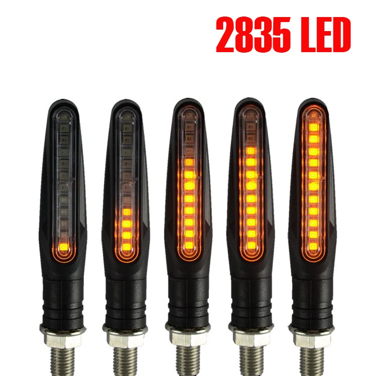 2835SMD 12v 12 LED Motorcycle Turn Signals Light Indicator for Signal Lamp Hardware Keeway