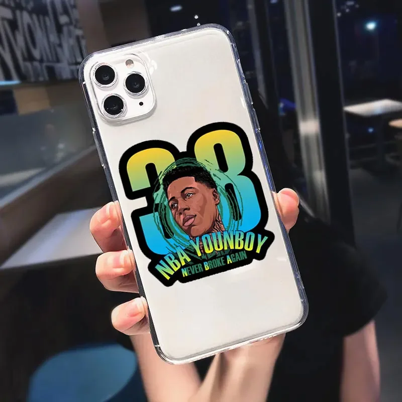 Youngboy Never Broke Again Soft TPU Clear Phone Case Cover