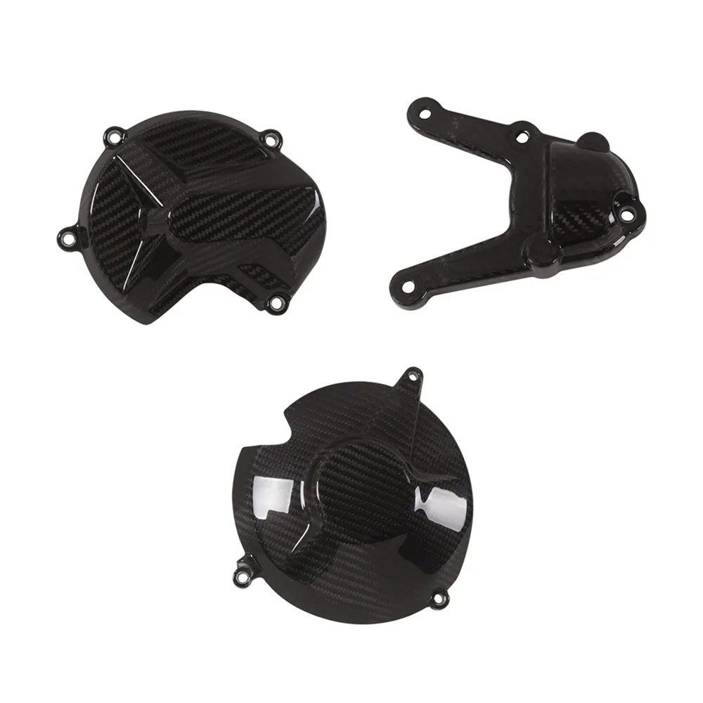 

Чехол для двигателя мотоцикла BMW S1000RR 2009-2016 2017 2018, глянцевый саржевый статор из углеродного волокна, аксессуары для крышки двигателя генератора