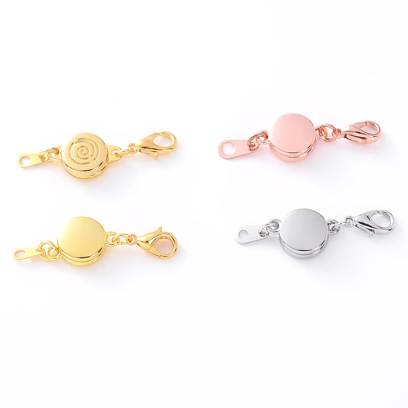 4 Pairs Necklace Bracelet Magnet Clasp Magnetic Necklace Clasps And Closures  - Chain Extender Jewelry Clasp Converter - AliExpress