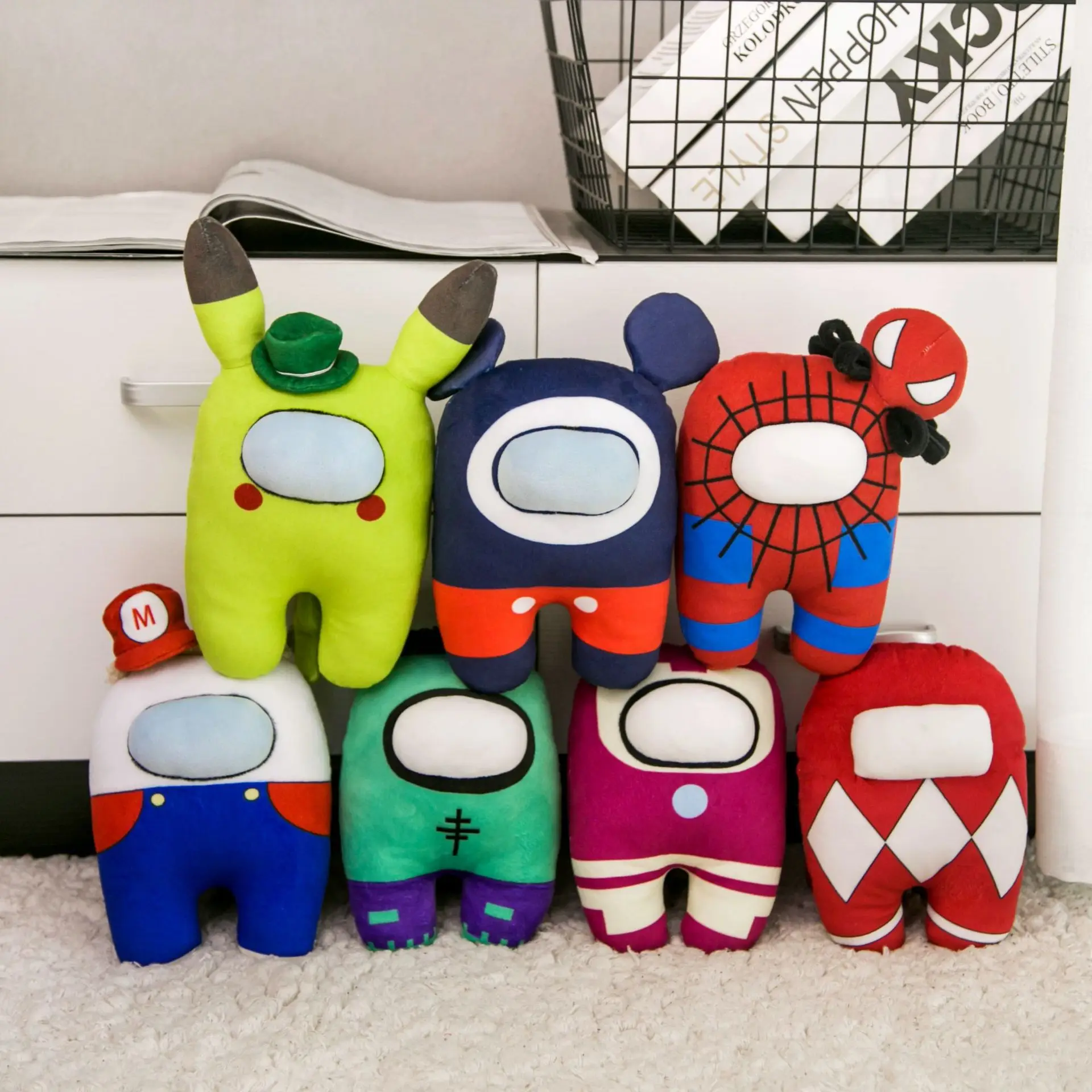 20CM Cartoon Plush Toys Dolls Children Cute Stuffed Pillow Dolls Game Figure Stuffed Toy For Kids Gifts Home Decoration plush toys