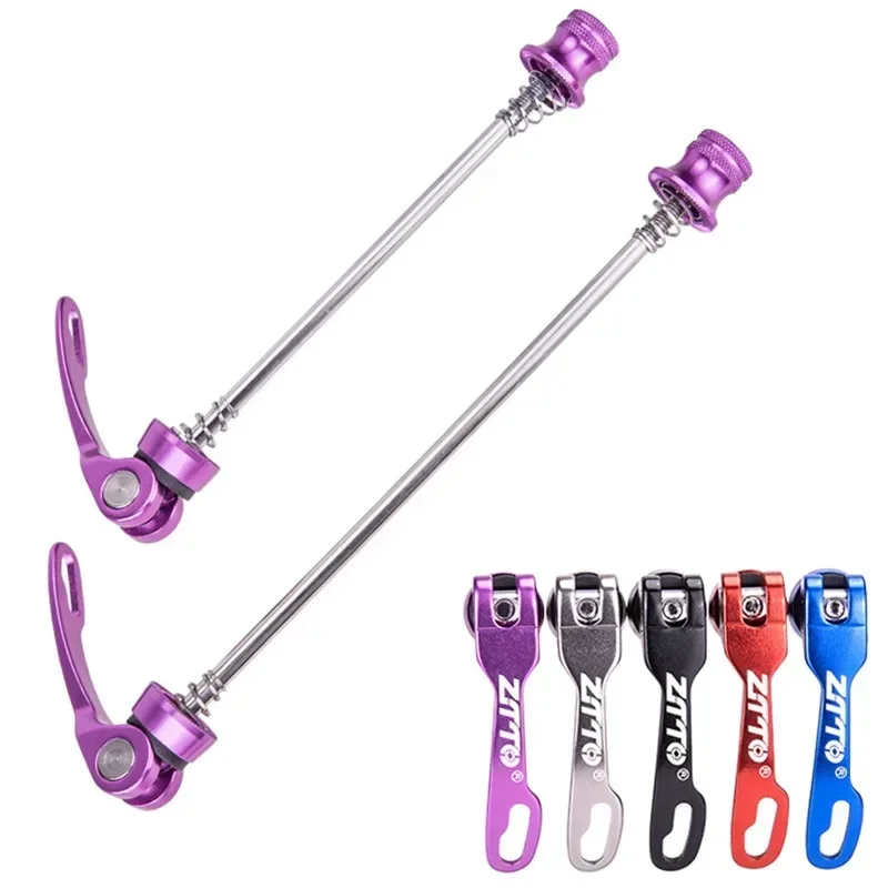 1 쌍의 자전거 꼬치 MTB 산악 자전거 초경량 자전거 퀵 릴리스 꼬치 100mm..