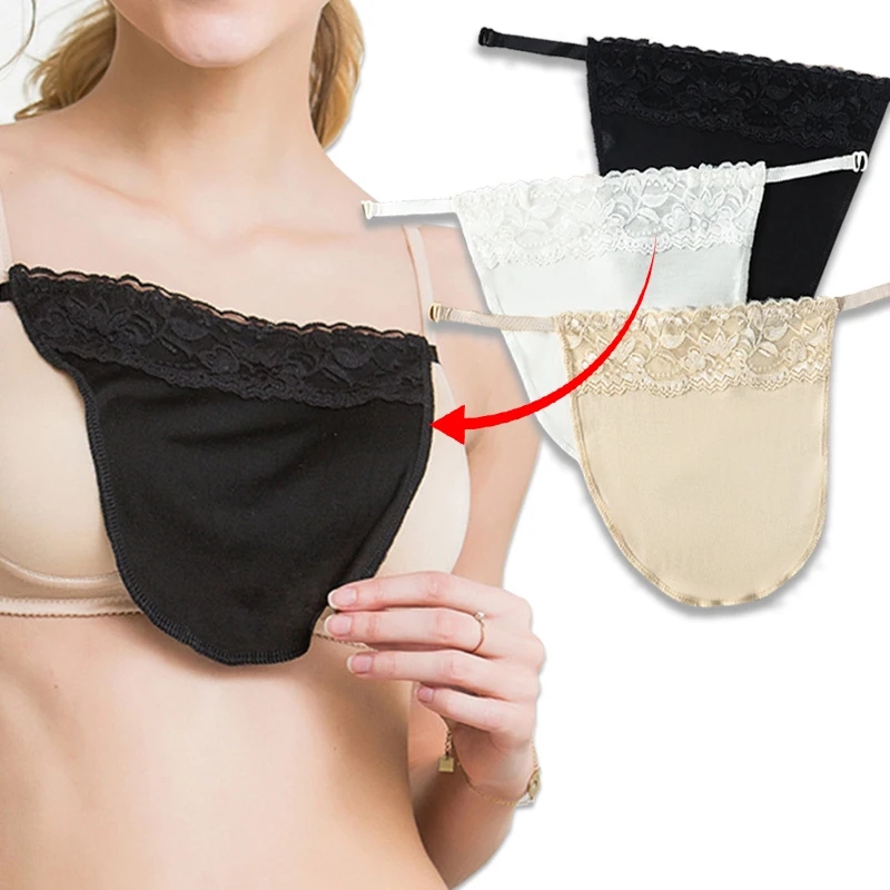 Lace Privacy Cleavage Cover Invisible Bra Anti Peep Invisible Bra Women Lace  Hide Underwear Female Up Seamless Wrap Chest Cloth