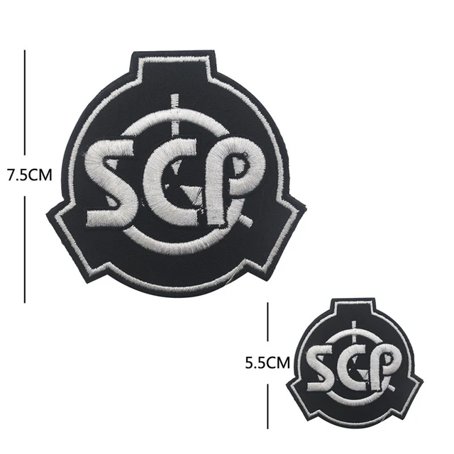 SCP Circle Logo Die Cut Decal Sticker With or Without Words 