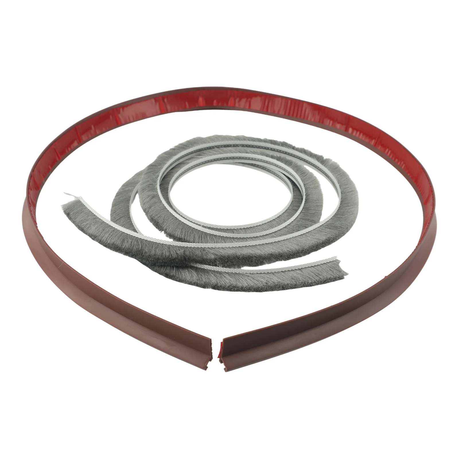 100CM Door Bottom Brush Seal Strip Insectproof Windproof Door Bottom Seal Strip Door Sweep Seals Soft Brush Home Hardware